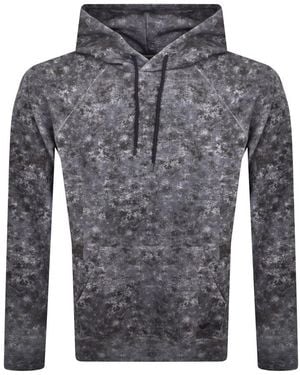Armani Emporio Logo Hoodie - Gray