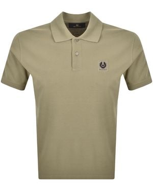 Belstaff Logo Polo T Shirt Fatigue - Green