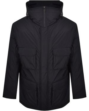Armani Emporio Padded Jacket Iconico - Blue
