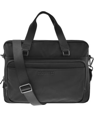 DSquared² Urban Briefcase Bag - Black