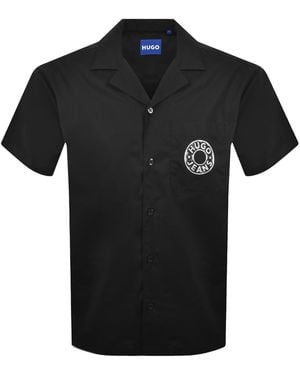 HUGO Short Sleeve Shirt - Black