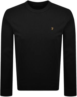 Farah Farah Hemming Sweatshirt - Black