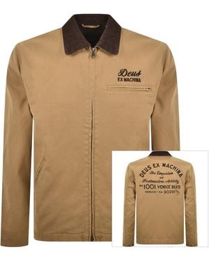 Deus Ex Machina Workwear Jacket - Brown
