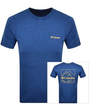 Columbia Kwick Hike T Shirt - Blue