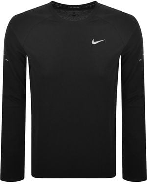 Nike Running Waffle T Shirt - Black