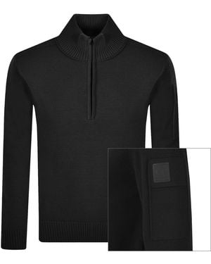 C.P. Company Cp Company Merino Wool Jumper - Black