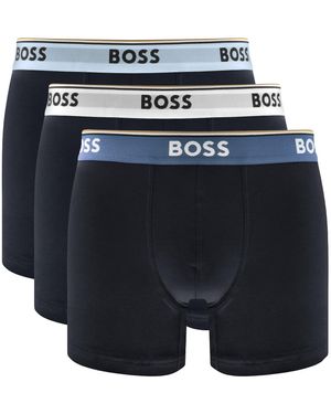 BOSS BUSINESS Boss Underwear 3 Pack Boxer Briefs - Blue