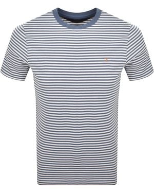 Farah Farah Castle Short Sleeve T Shirt - Blue