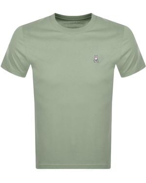 Psycho Bunny Classic Crew Neck T Shirt - Green