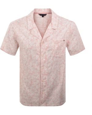 Tommy Hilfiger Bowling Shirt - Pink
