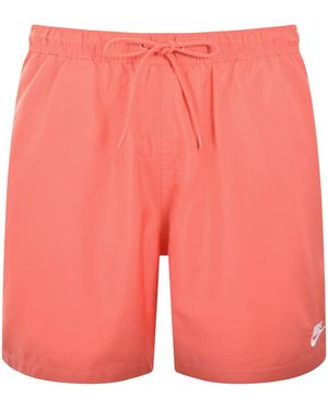 Nike Club Flow Swim Shorts - Orange