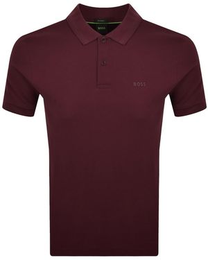 BOSS Boss Pio 1 Polo T Shirt - Red
