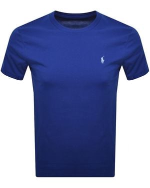 Ralph Lauren Short Sleeve Slim Fit T Shirt - Blue