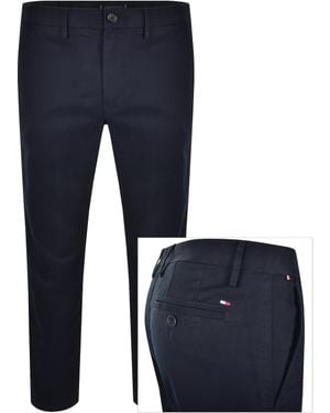 Tommy Hilfiger Bleecker Slim Chino Trousers - Blue