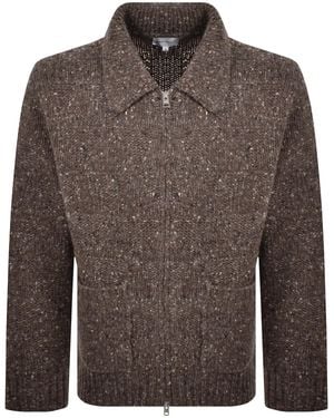 Norse Projects Erik Donegal Diamond Jacket - Brown