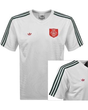 adidas Originals 3 Stripes T Shirt - Metallic