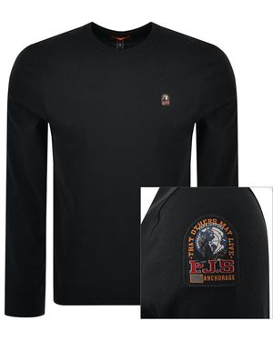 Parajumpers Kip Long Sleeve T Shirt - Black