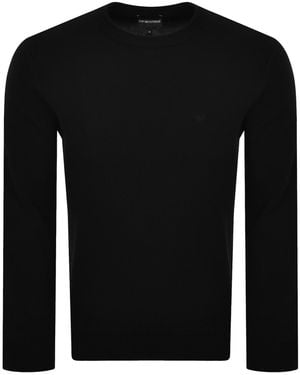 Armani Emporio Knit Jumper - Black