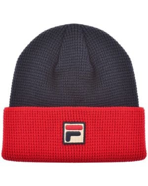 Fila Fila Colorblock Beanie Hat - Blue