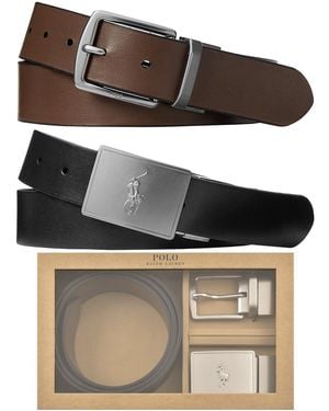 Ralph Lauren Gift Belt Set - Brown