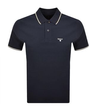 Barbour Fielding Polo T Shirt - Blue