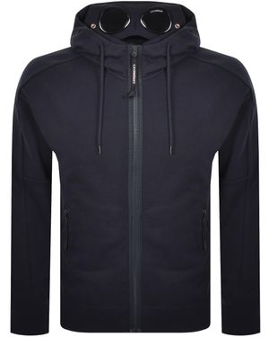 パーカー・フーディ C.P. Company Brushed' Black Cotton Sweatshirt C.P. Company DIAGONAL RAISED FLEECE SWEATSHIRTS - SWEAT