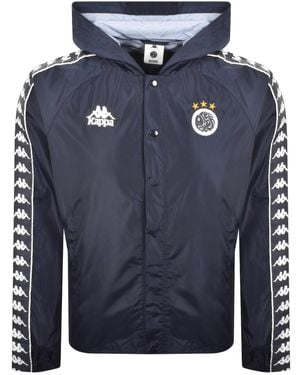Pretty Green X Kappa Hooded Jacket - Blue