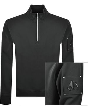 Moose Knuckles Hartsfield Qz Sweatshirt - Black