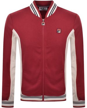 Fila Fila Settanta Zip Track Top Garnet - Red
