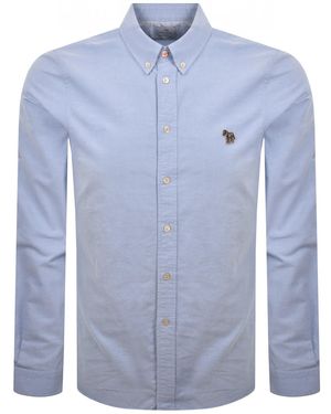 Paul Smith Long Sleeved Shirt - Blue