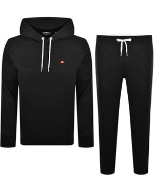 Ellesse Traccota 2 Hooded Tracksuit - Black
