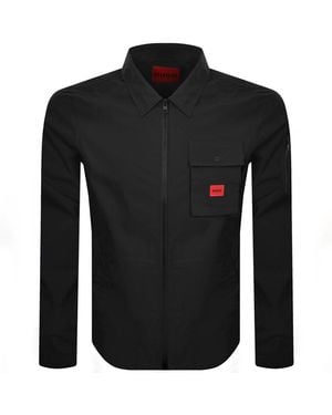 HUGO Emmond Overshirt Jacket - Black