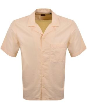 BOSS Boss Rayer M Short Sleeve Shirt - Natural