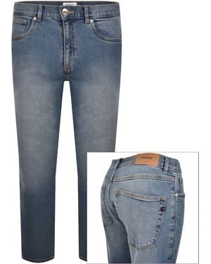 Farah Farah Elm Mid Wash Slim Fit Jeans - Blue