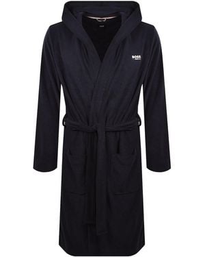 BOSS BUSINESS Boss French Terry Robe Dark - Blue