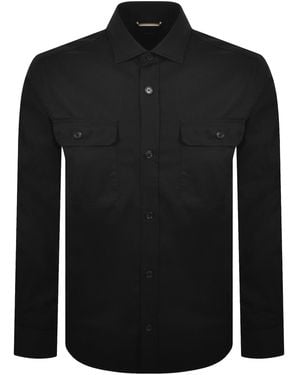 BOSS BUSINESS Boss Heritage Casual Fit Shirt - Black