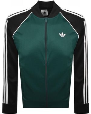 adidas Originals Full Zip Track Top - Green