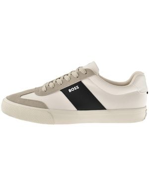 BOSS BUSINESS Boss Aiden Tennis Trainers Light - Natural