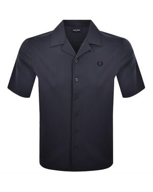 Fred Perry Revere Coller Shirt - Blue