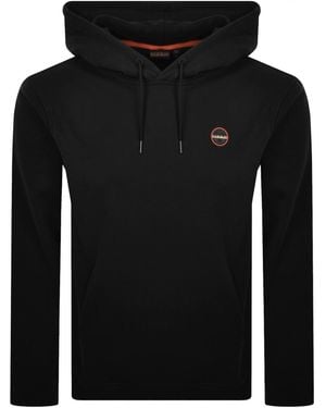 Napapijri B Badge Hoodie - Black
