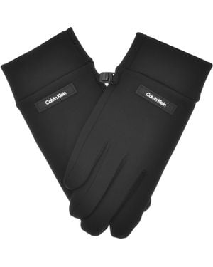 Calvin Klein Neoprene Gloves - Black