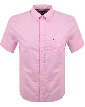 Tommy Hilfiger Oxford Solid Shirt - Pink