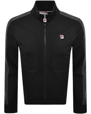 Fila Fila Keith Contrast Stitch Track Top - Black