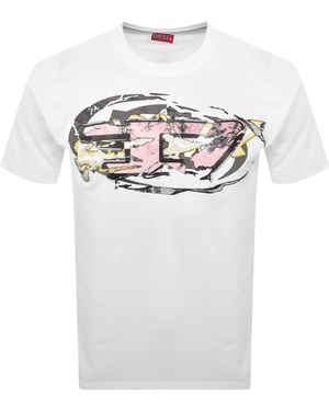 DIESEL T Norm T11 T Shirt - White