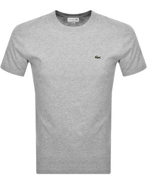 Lacoste Crew Neck T Shirt - Grey