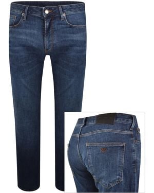 Armani Emporio J45 Jeans Mid Wash - Blue
