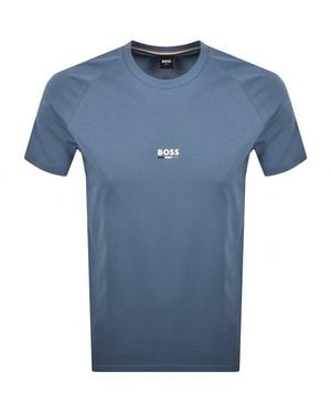 BOSS BUSINESS Boss Slim Fit T Shirt - Blue