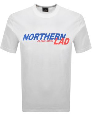 Paul Smith Northern Lad T Shirt - White
