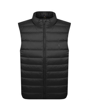 Ralph Lauren Down Puffer Gilet Polo - Black