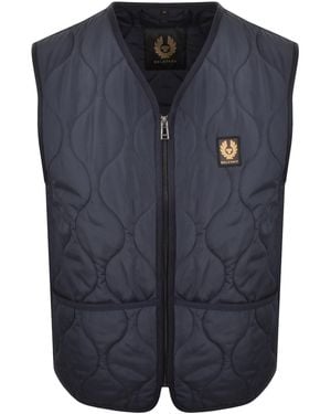 Belstaff Base Gilet Dark Ink - Blue
